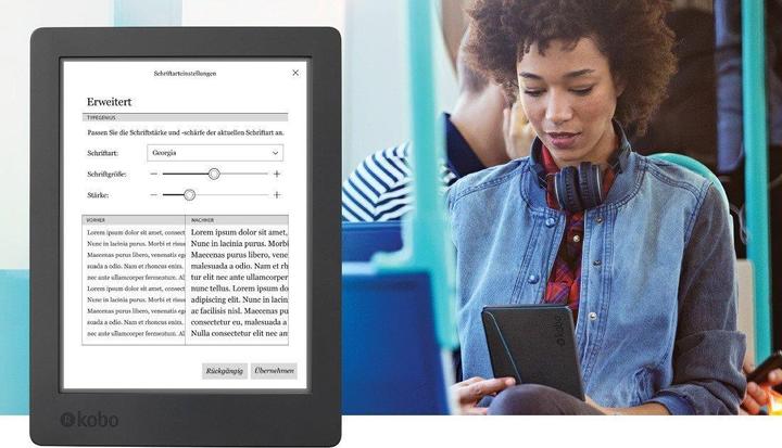 Produktbild Kobo Aura H2O 2nd Edition (6.80", 8 GB, Schwarz)