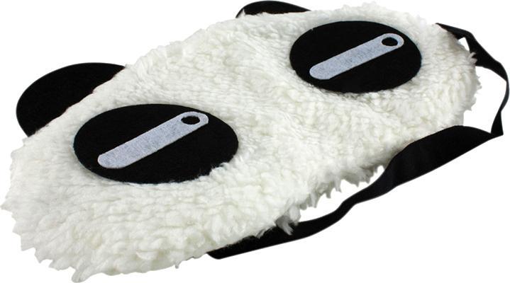 Produktbild JTI Sneaky Panda, flauschige Schlafmaske für Reisen und Entspannung (Schlafmaske)