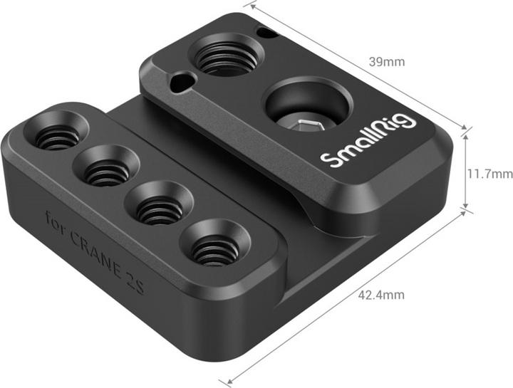 SmallRig Side Mounting Plate for ZHIYUN CRANE 2S Handheld Stabilizer 2995 (Halterungsbügel)
