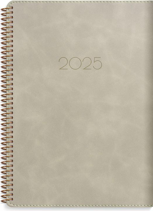 Produktbild Burde Business A5 Twist beige Kalender 2025 (A5, Deutsch)