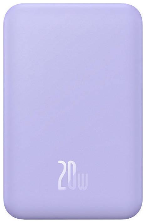 Produktbild Baseus Powerbank Magnetic Mini 20000mAh 20W (purple) (20000 mAh, 20 W, 74 Wh)
