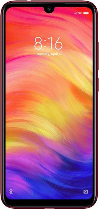 Actual product image Xiaomi Redmi Note 7 (64 GB, Nebula Red, 6.30", Hybrid Dual SIM, 48 Mpx, 4G)