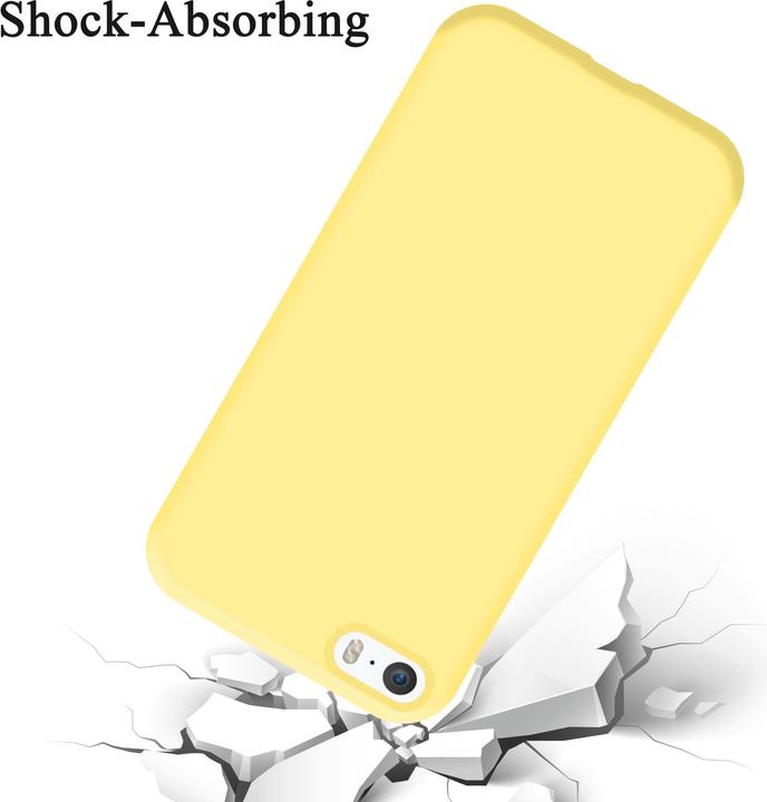 Immagine prodotto Cadorabo Copertura della cassa del silicone liquido TPU (Apple iPhone 5)