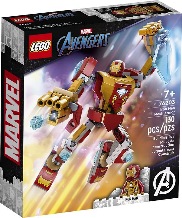 Produktbild LEGO Iron Man Mech (76203, LEGO Marvel)