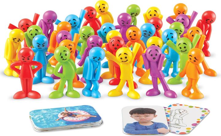 Image du produit Learning Resources Apprendre les émotions et le langage corporel - Kit d'activités avec figurines SEL