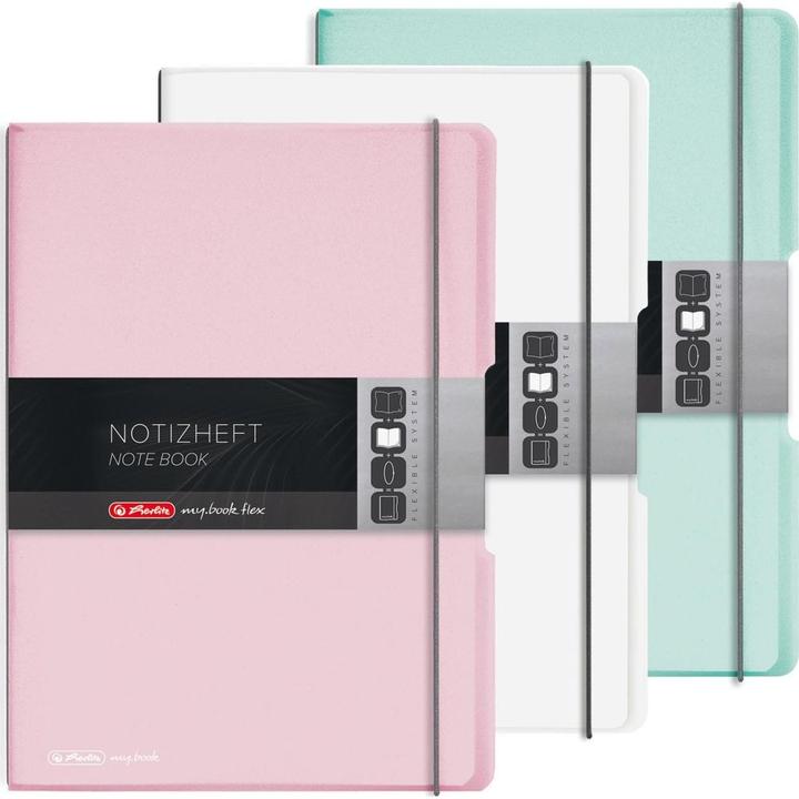 Immagine prodotto Herlitz MY.BOOK FLEX - Quaderni A6 (A4, Quadretti, Copertina morbida)