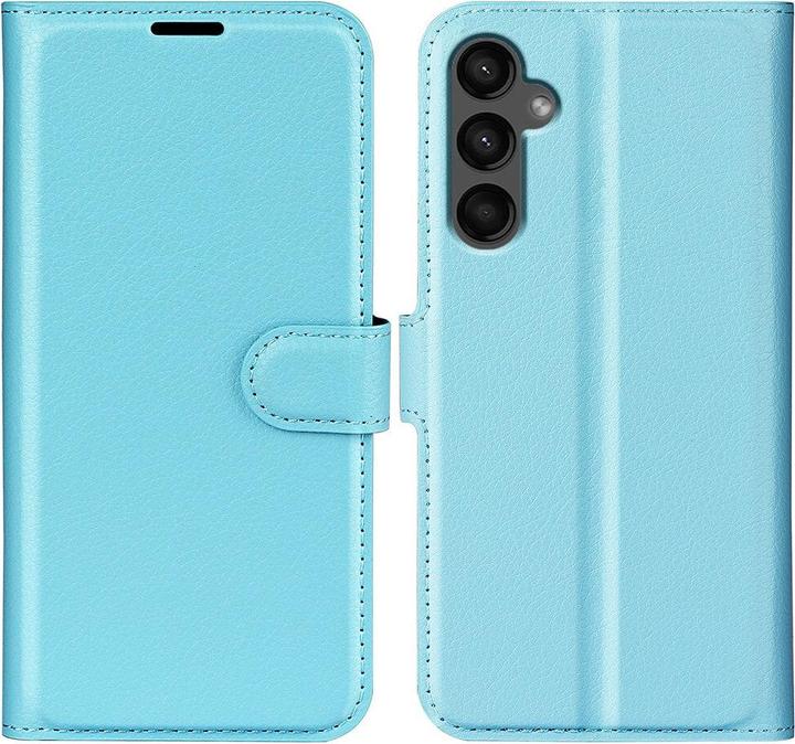 Cover-Discount Galaxy A15 - Custodia in pelle blu (Samsung Galaxy A15)