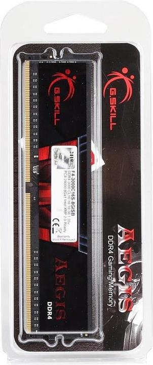 Produktbild G.Skill Aegis (1 x 16GB, 3000 MHz, DDR4-RAM, DIMM)