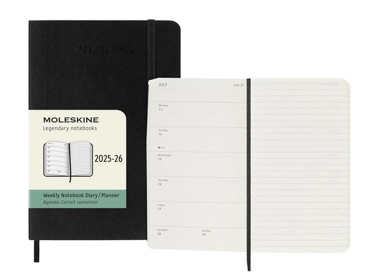 Actual product image Moleskine Schüleragenda Soft Cover (9 x 14 cm, English)