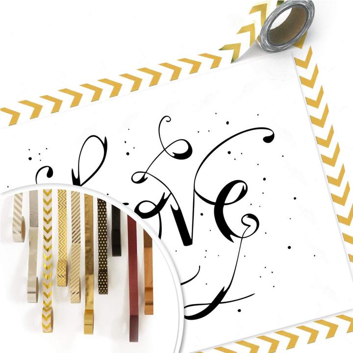 Produktbild Trenddeko Handlettering Love - weiss (30 x 24 cm)