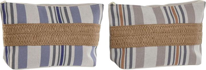 Produktbild Esprit Reise-Toilettentasche Home Beige Lila 25 x 7 x 15 cm (2 Stück)