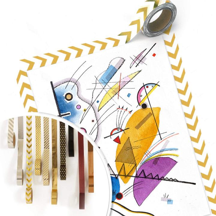 Produktbild Trenddeko Kandinsky - Durchgehender Strich (100 x 120 cm)