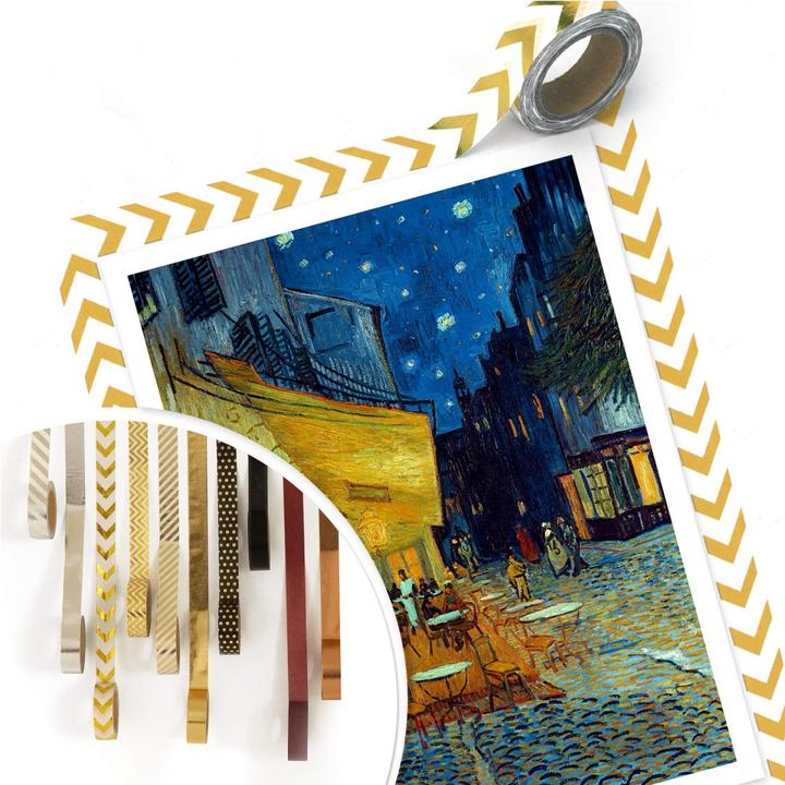Produktbild Trenddeko van Gogh - Café-Terrasse am Abend (30 x 40 cm)