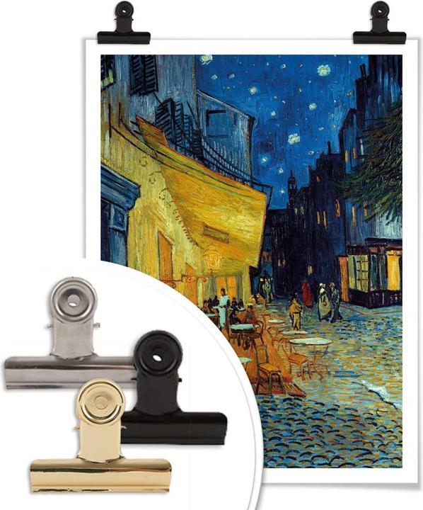 Produktbild Trenddeko van Gogh - Café-Terrasse am Abend (30 x 40 cm)