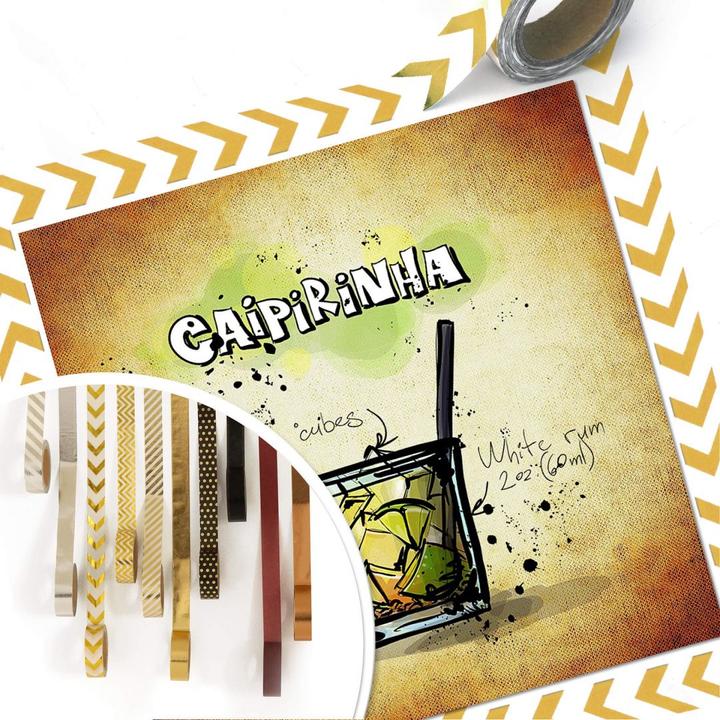 Image du produit Trenddeko Caipirinha - Recette (40 x 40 cm)