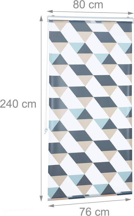 Immagine prodotto Relaxdays Tenda doccia (80 x 7 x 240 cm)