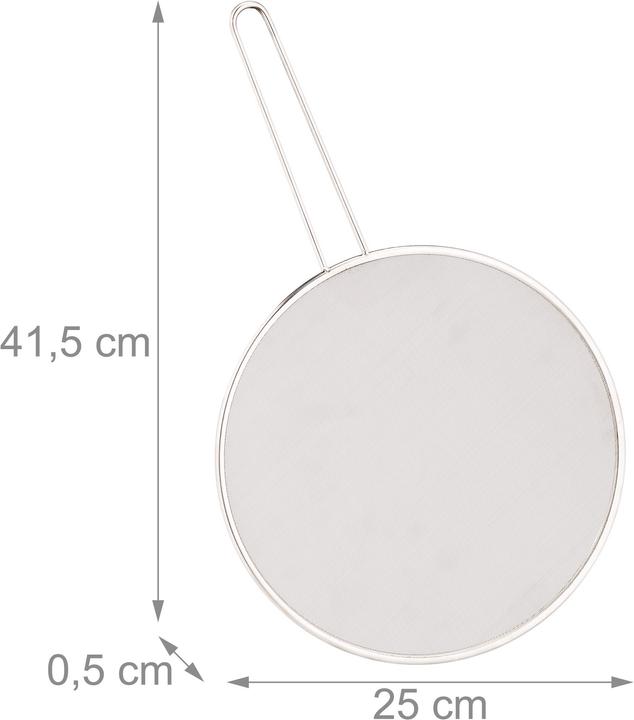 Image du produit Relaxdays Écran de protection, casseroles (50 cm, Métal)