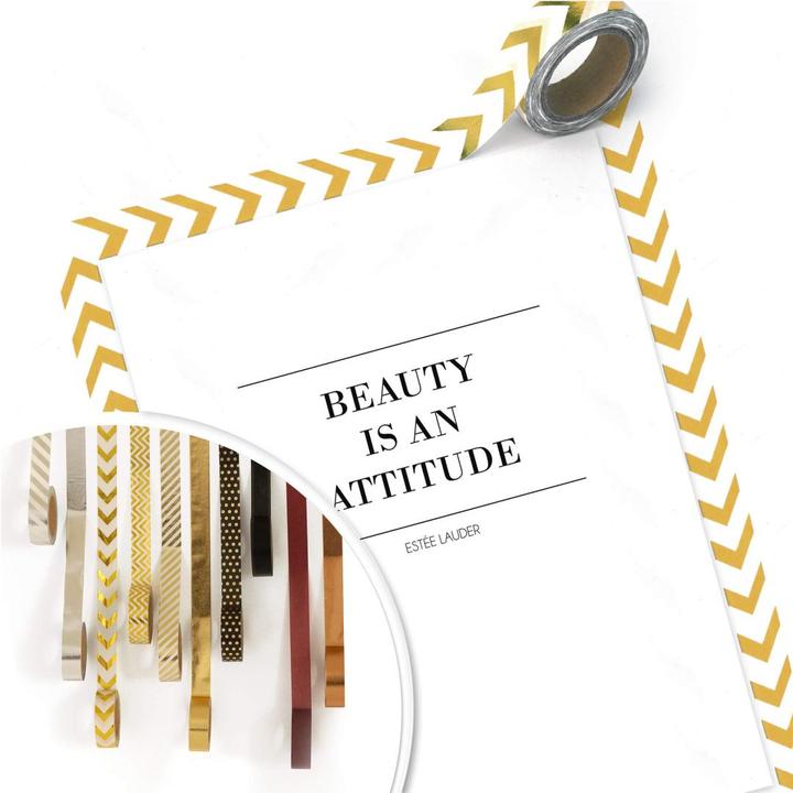 Produktbild Trenddeko Beauty is an attitude (60 x 80 cm)