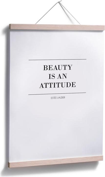 Produktbild Trenddeko Beauty is an attitude (60 x 80 cm)