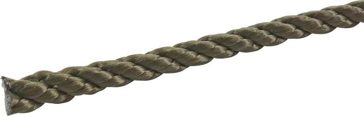 Dönges Fibre rope made of polypropylene, 1.5 mm, bronze green, braided (0.00 m)