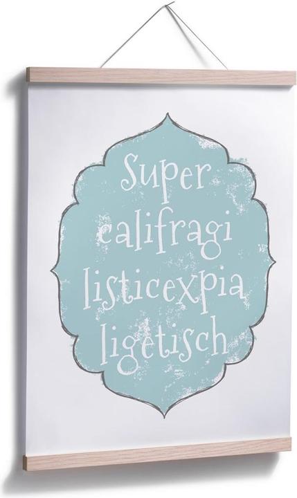 Image du produit Trenddeko Supercalifragilisticexpialigetisch (30 x 40 cm)