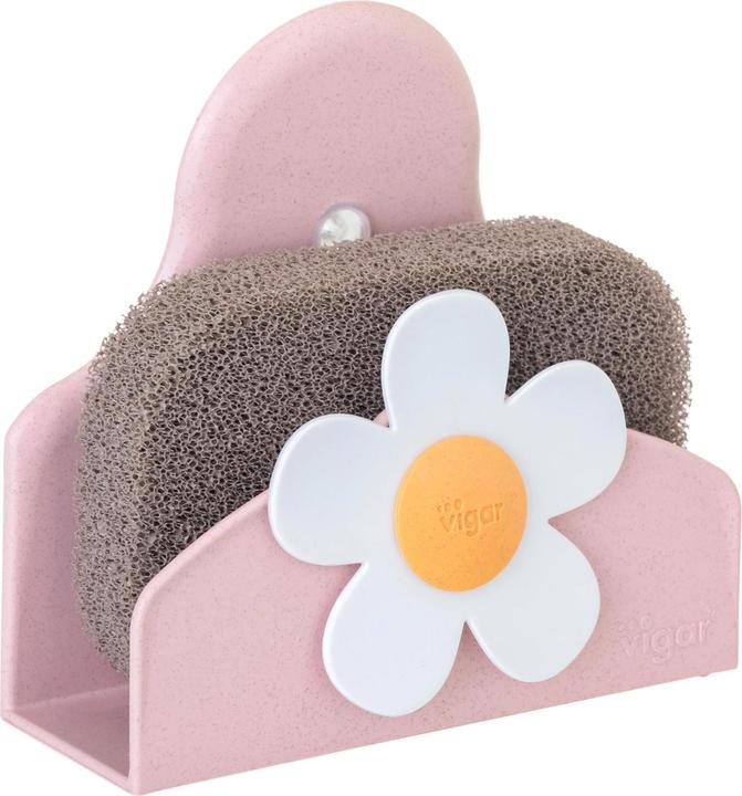 Produktbild Vigar Schwammhalter FLORganic inkl. Schwamm Pink