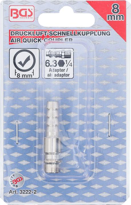 Produktbild BGS Druckluft-Stecknippel