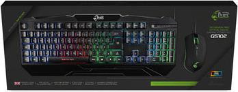Image du produit MediaRange Ensemble de jeu clavier 104 touches + souris 6 touches (UK) (ING. Int., Filaire)
