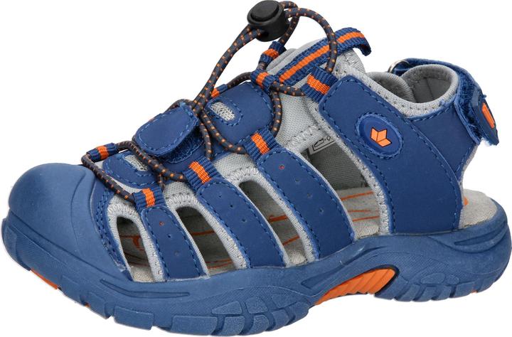 Blue, Orange, Grey