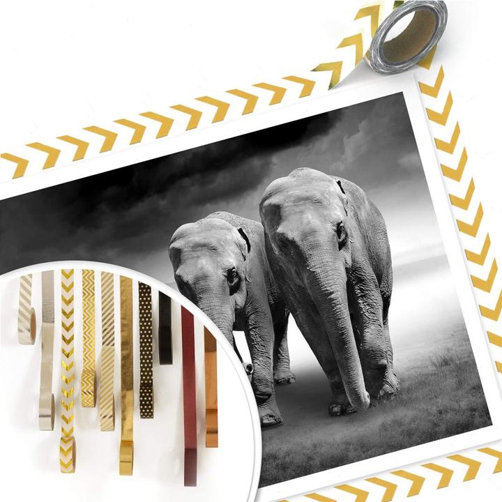 Image du produit Trenddeko Les éléphants (40 x 30 cm)