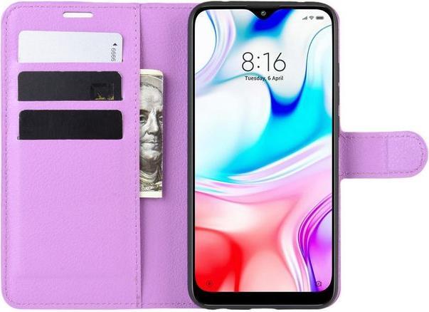 Productafbeelding MU Classic Litchi Leren Boekomslag Serie (Xiaomi Redmi 8)
