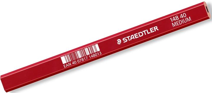 Immagine prodotto Staedtler 148 40 Matita da falegname, prodotto singolo, medio (2 mm, HB, 1 x)