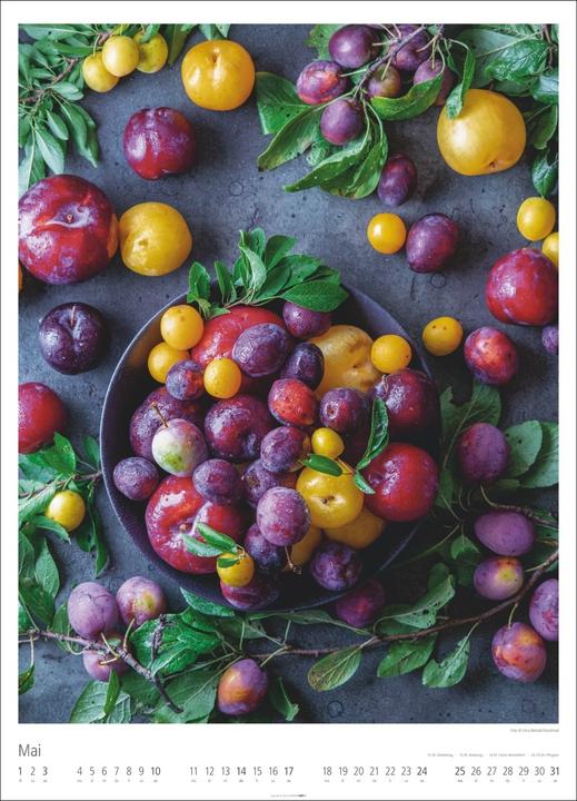 Produktbild Food Gallery Kalender 2026 (49 x 68 cm, Harter Einband, Deutsch)