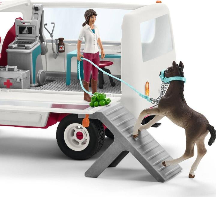 Productafbeelding Schleich Mobiele dierenarts met Hannoveraans veulen