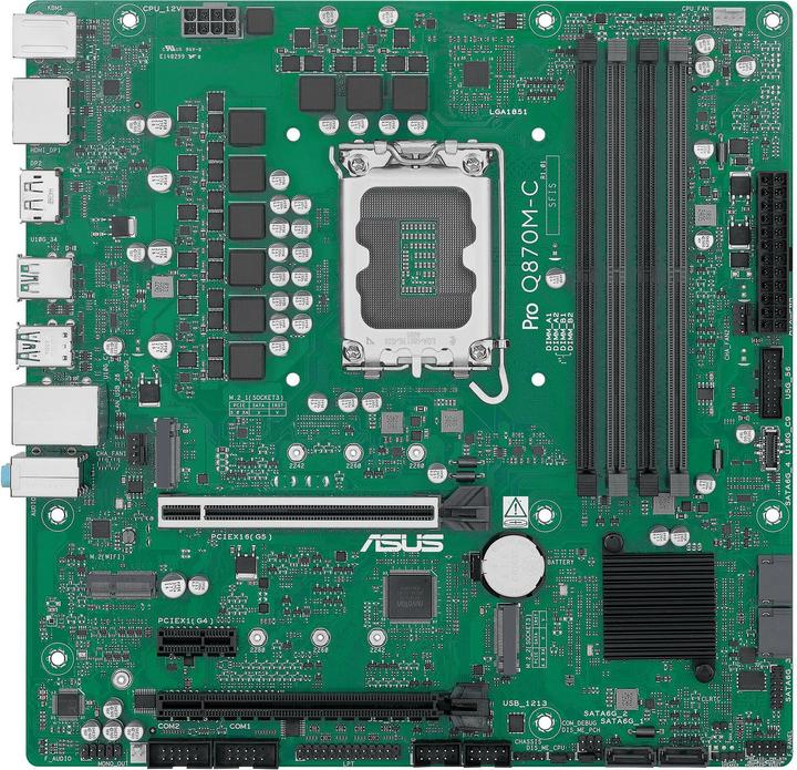 ASUS MB PRO Q870M-C-CSM (Socket S1, mATX)