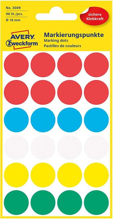Actual product image Avery Marking points