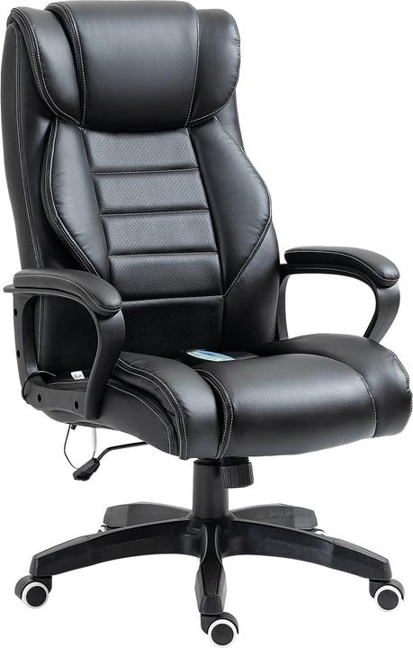 Homcom Height-adjustable office chair with massage