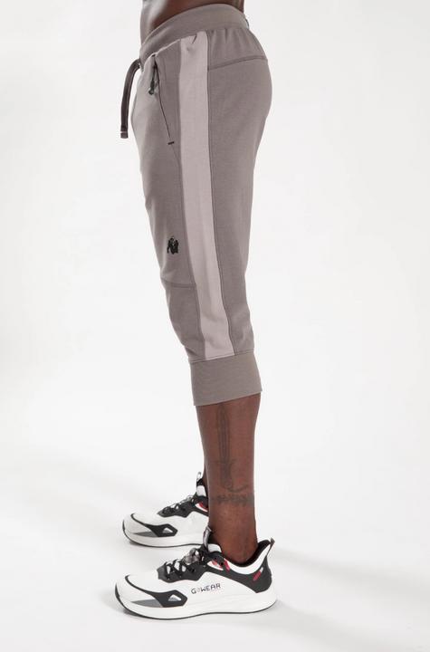 Actual product image Gorilla Wear Thompson 3/4 Jogginghose - Grau (S)