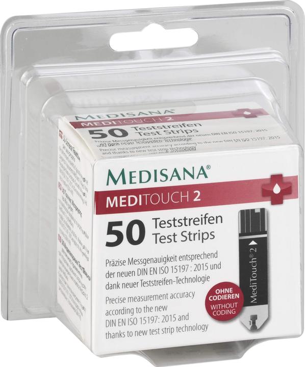 Actual product image Medisana MediTouch (50 pieces) (Test strips)