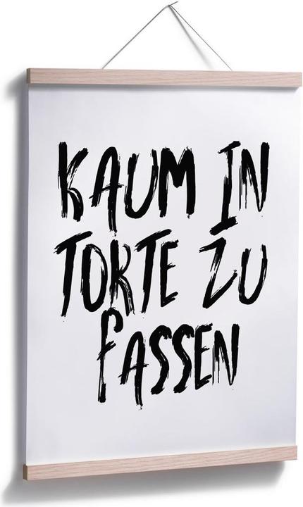 Produktbild Trenddeko Kaum in Torte zu fassen (60 x 80 cm)