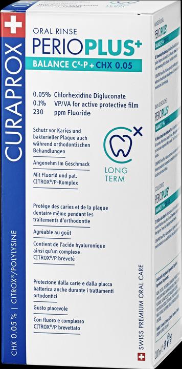 Actual product image Curaprox Perio Plus Balance (200 ml, Mouthwash)