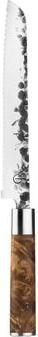 Actual product image Forged Bread knife, 20.5 cm, Brown (20.50 cm)