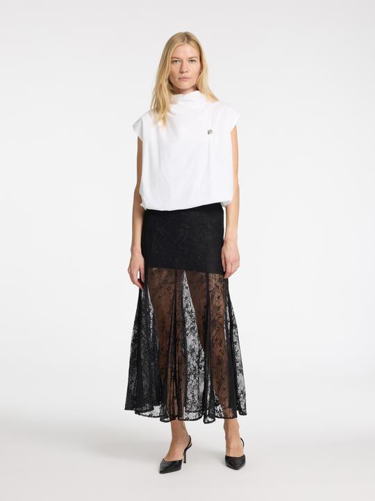 Produktbild Selected Femme Spitzen Midirock (40)