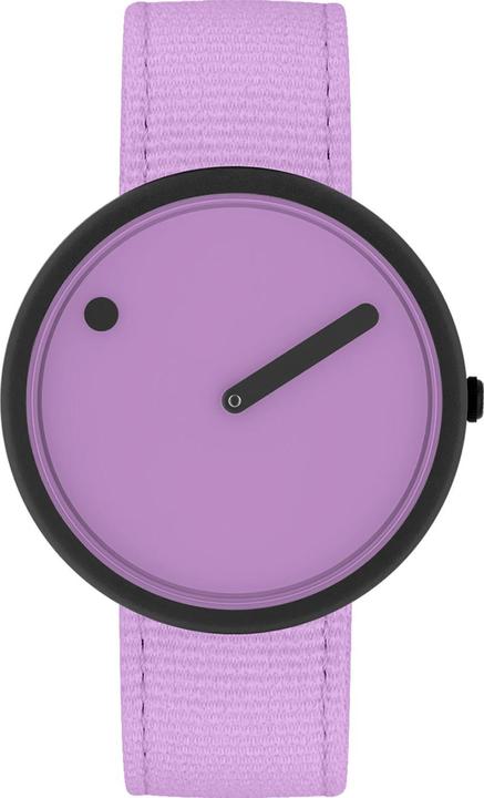 Picto R44019-R018 Unisex Uhr Ghost Nets Light Orchid 40mm 5ATM (Analoguhr, 40 mm)