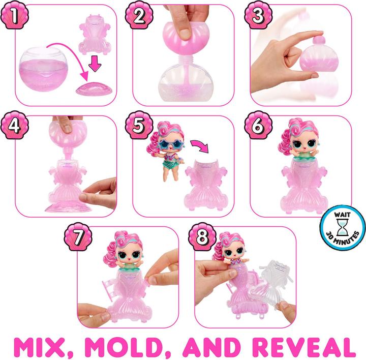 Produktbild MGA L.O.L. Surprise Mermaids! Tots in PDQ