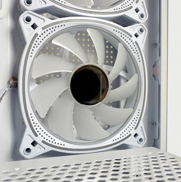 Actual product image LC-Power Case Gaming LC-715W-ON Seamless Pale X (Mini-ITX, ATX)
