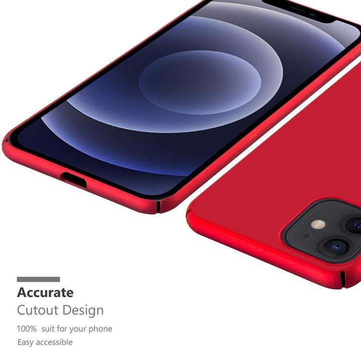 Image du produit Cadorabo Hard Cover Couverture métallique mate (Apple iPhone 12 mini)