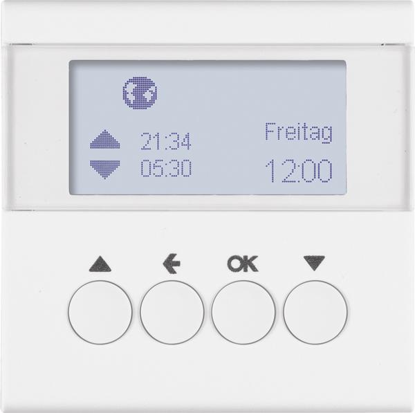 Berker Blind timer S.1/B 85741188 3/B.7 polar white,matt