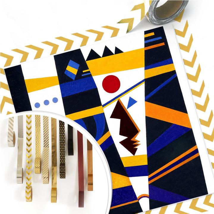 Produktbild Trenddeko Kandinsky - Bindung (120 x 120 cm)