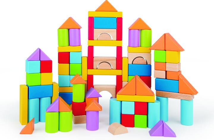 Image du produit Hape Merveilleux blocs de hêtre